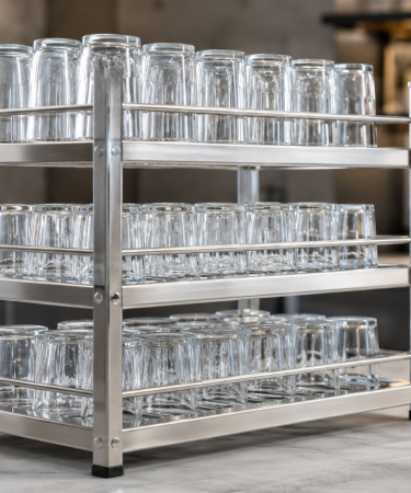 Escorredor de copos em aço inox profissional: como escolher